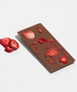 Artisan Strawberry Milk Chocolate Bar