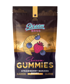 Mushroom Gummies Strawberry Banana Berry