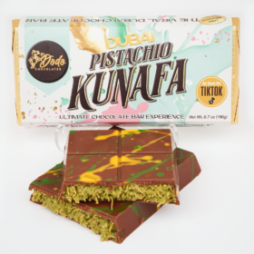 Dubai Milk Chocolate Pistachio Kunafa