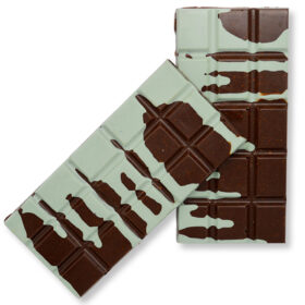 Peppermint Mushroom Chocolate Bar