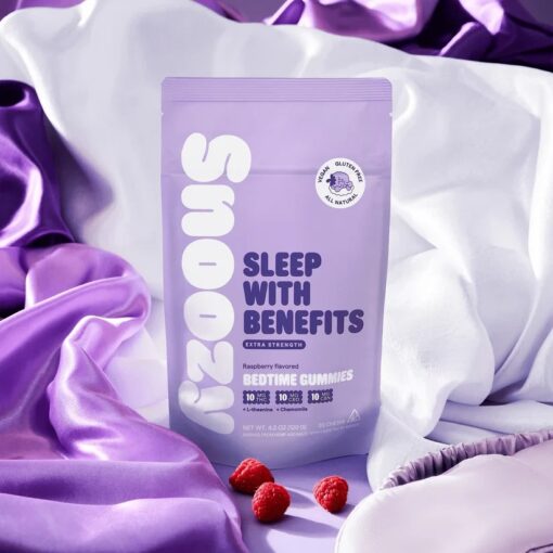 snoozy bedtime gummies