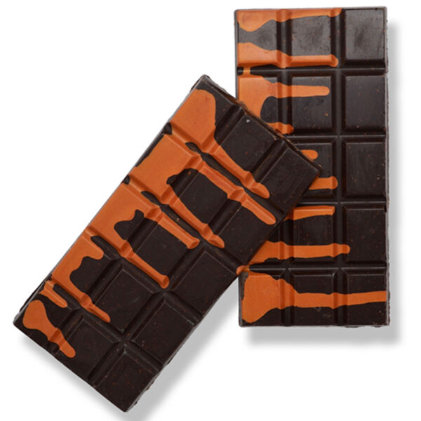Orange Zest Mushroom Chocolate Bar